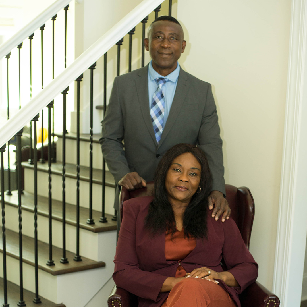 Rtd. Lt. Col. James and Stella Okeke
