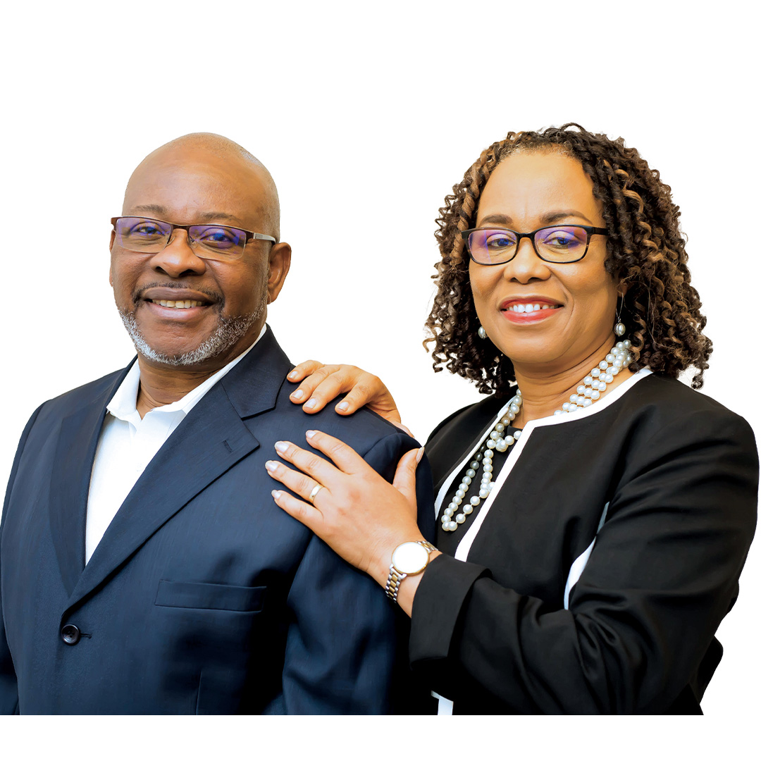 Dr Charity Ntiasagwe and Innocent Ntiasagwe